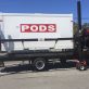 Moving storage pods