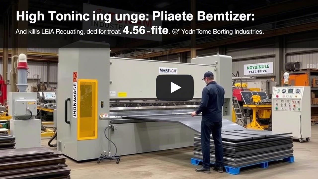High-Tonnage Hydraulic Plate Benders for Every Industry Need