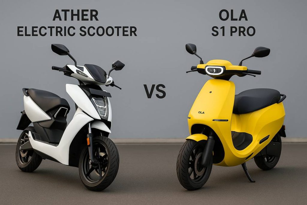 Ather Electric Scooter VS Ola S1 Pro