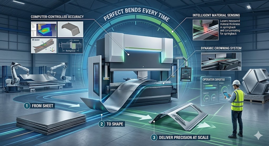 How Press Brake Machine Manufacturers Redefine Accuracy