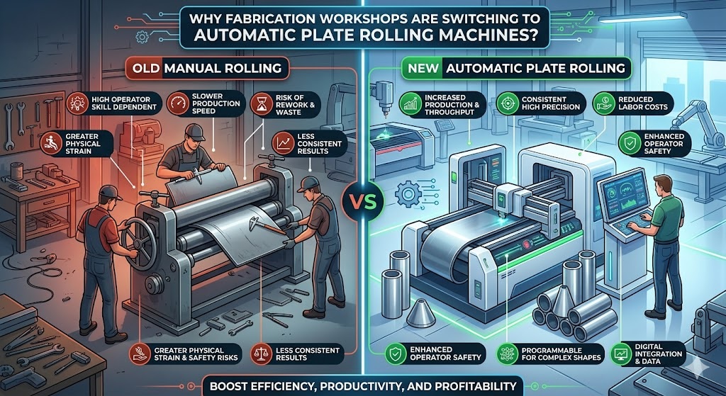 automatic plate rolling machines