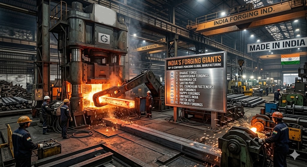 India’s Forging Giants: Top 10 Companies Powering Global Manufacturing
