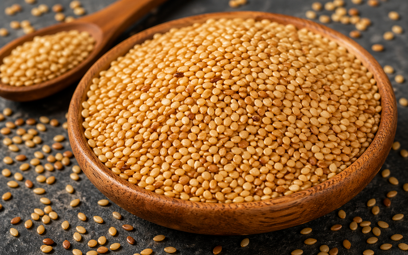 roasted sesame seeds